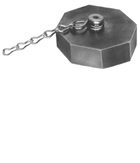Brass Hex Style Hose Caps