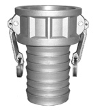 Female Cam x Hose Shank