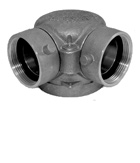 90_deg Single Clapper Siamese Body