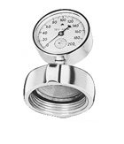 Hose Cap with Gauge